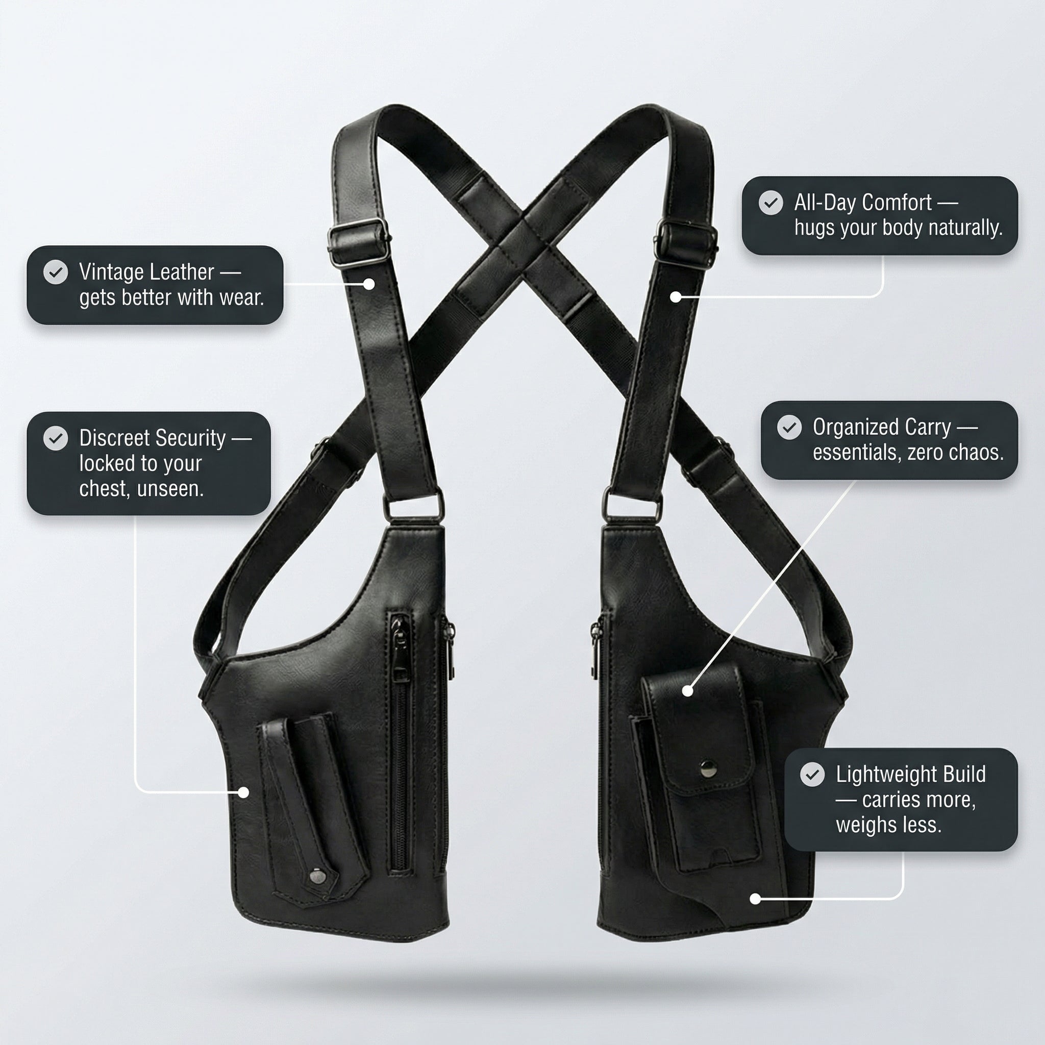 BENHIDE PRO® – Classic Shoulder Satchel